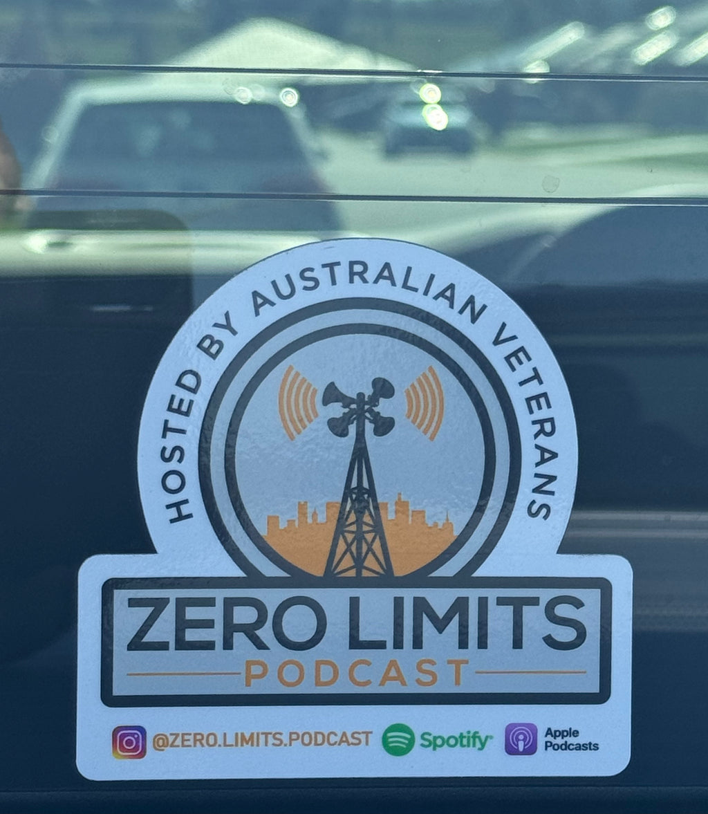 Zero Limits Podcast Sticker Logo