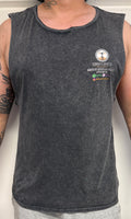 Zero Limits Logo Tank Top Ash Stone Wash