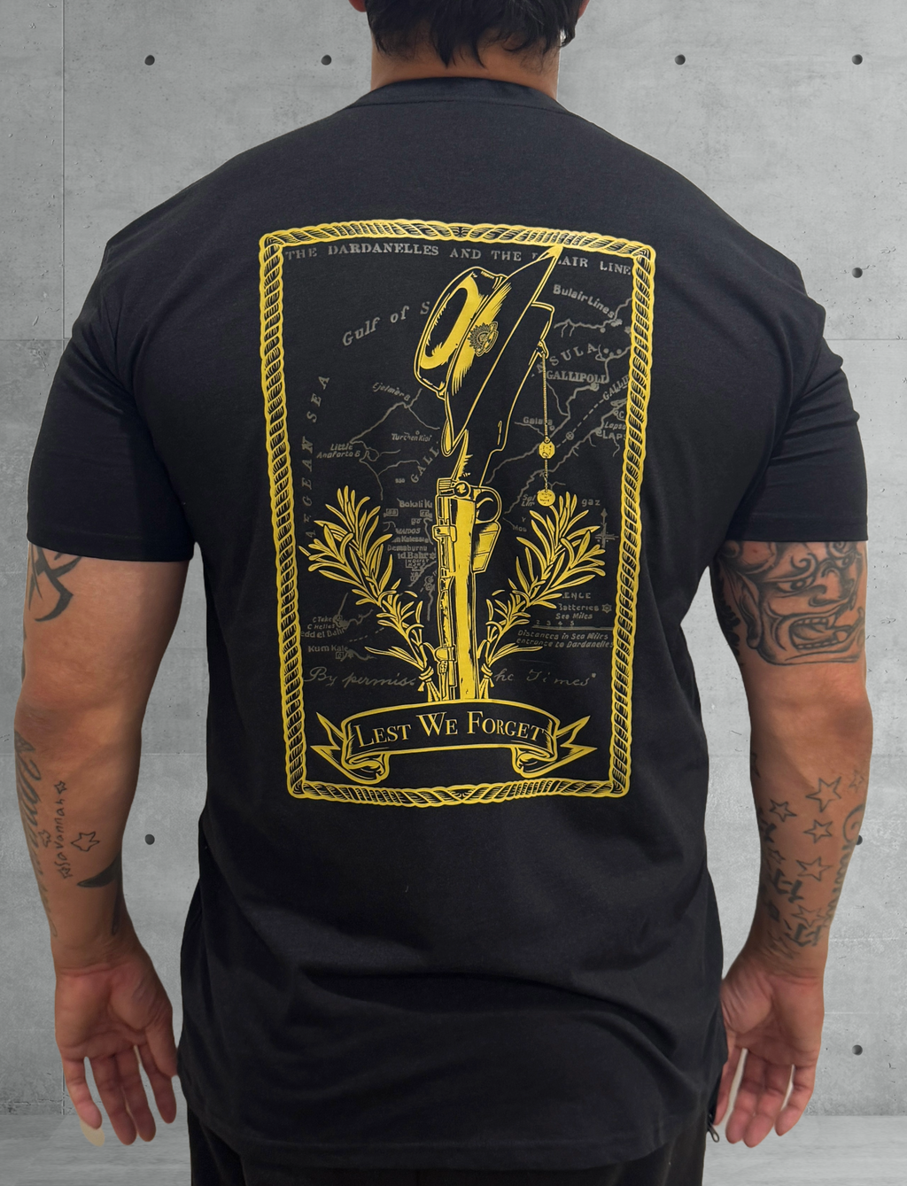 Zero Limits Podcast Supporters ZLP ANZAC Lest We Forget - Black