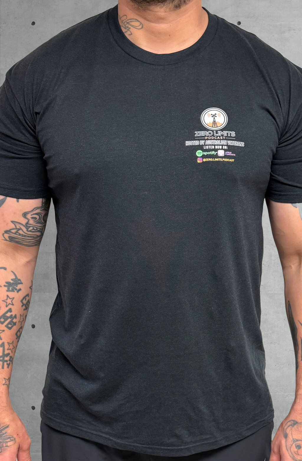 Zero Limits Podcast Supporters Tee "Try Burning This One" - Black