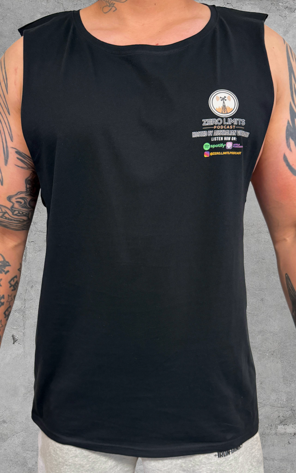 Zero Limits Try Burning This One Australian Flag Tank Top