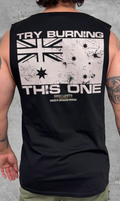 Zero Limits Try Burning This One Australian Flag Tank Top