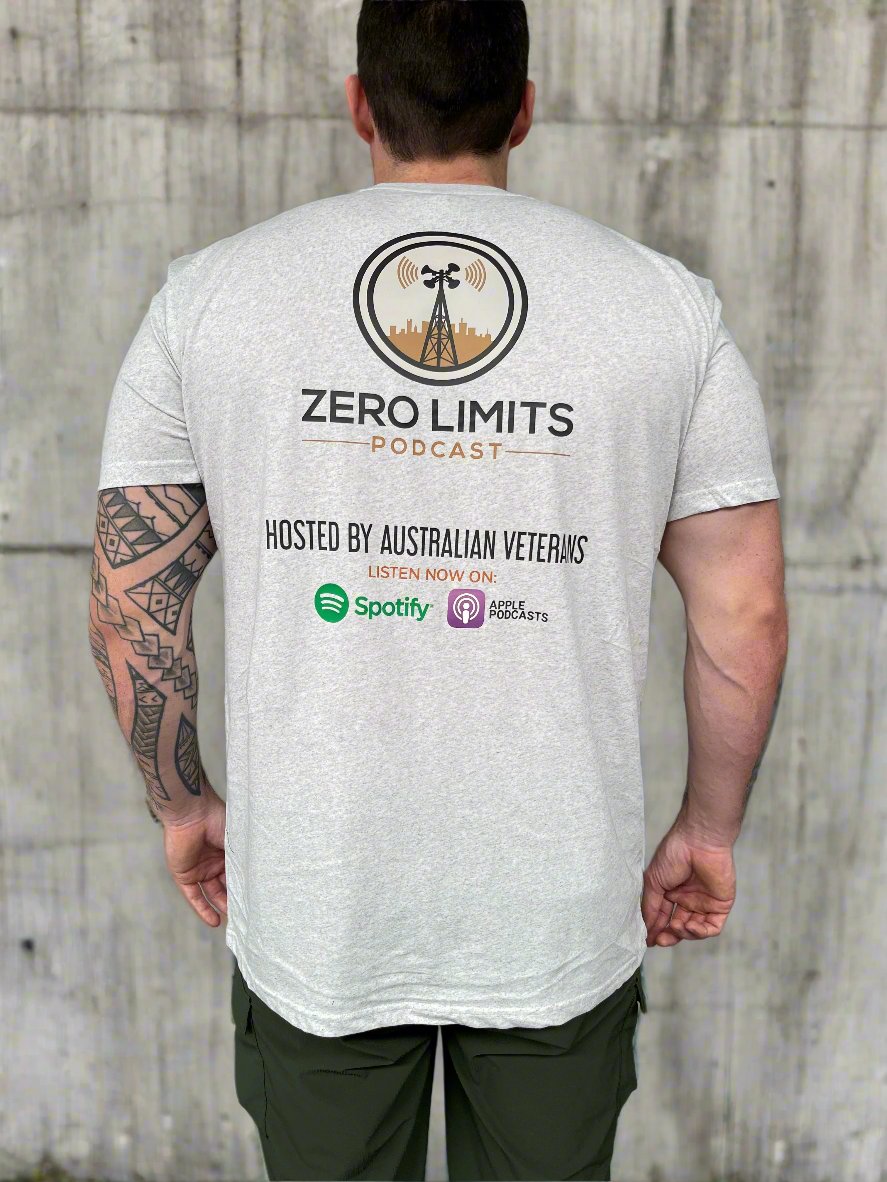 Zero Limits Podcast Supporters Tee - White