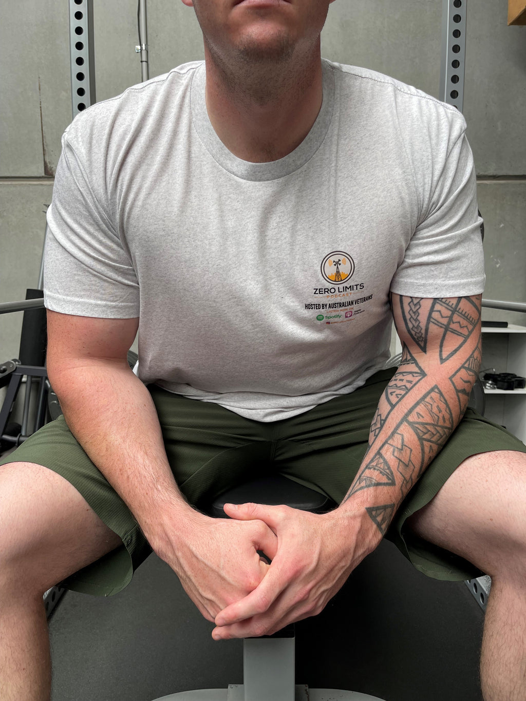 Zero Limits Podcast Supporters Tee - White