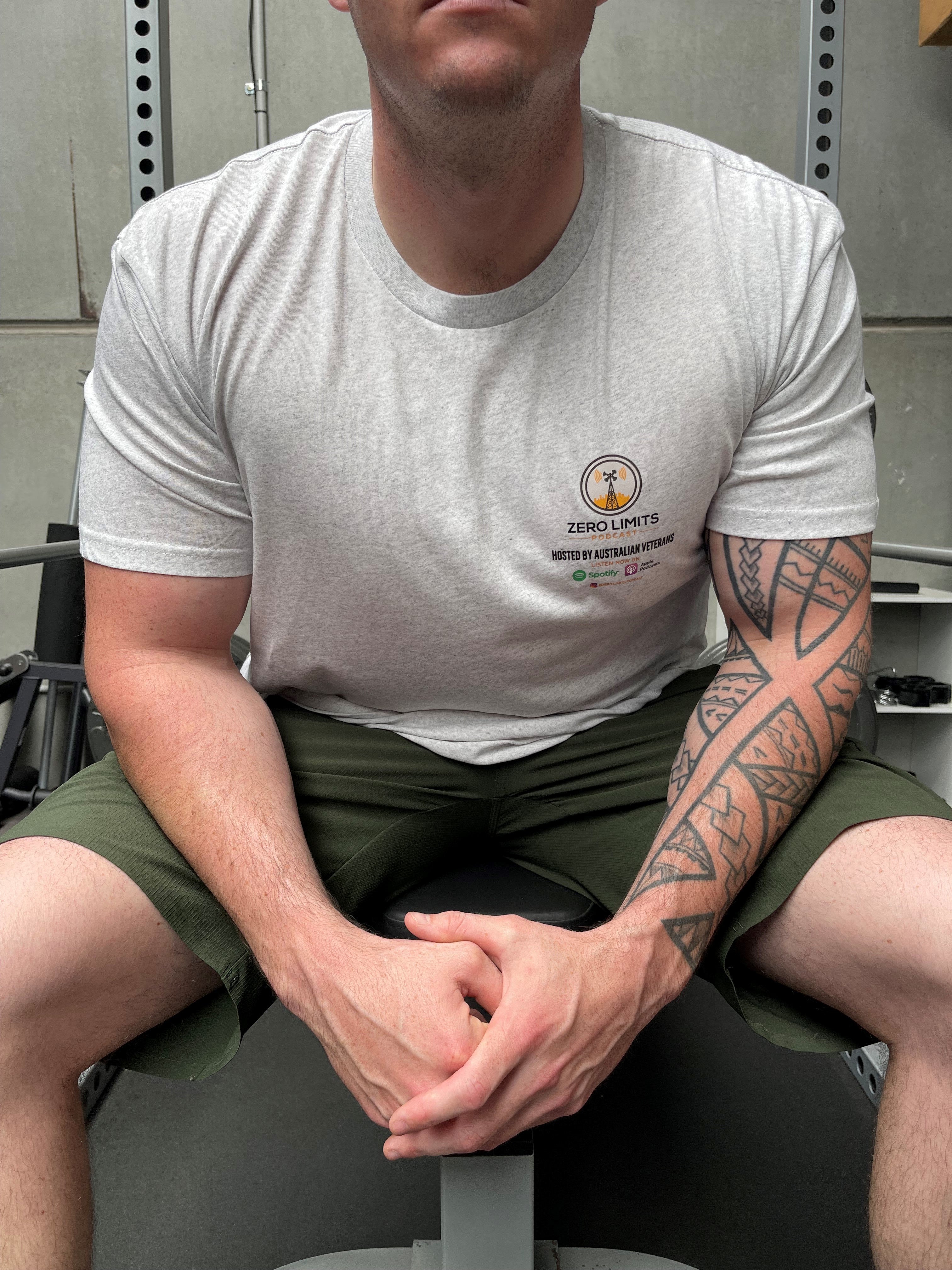 Zero Limits Podcast Supporters Tee - White