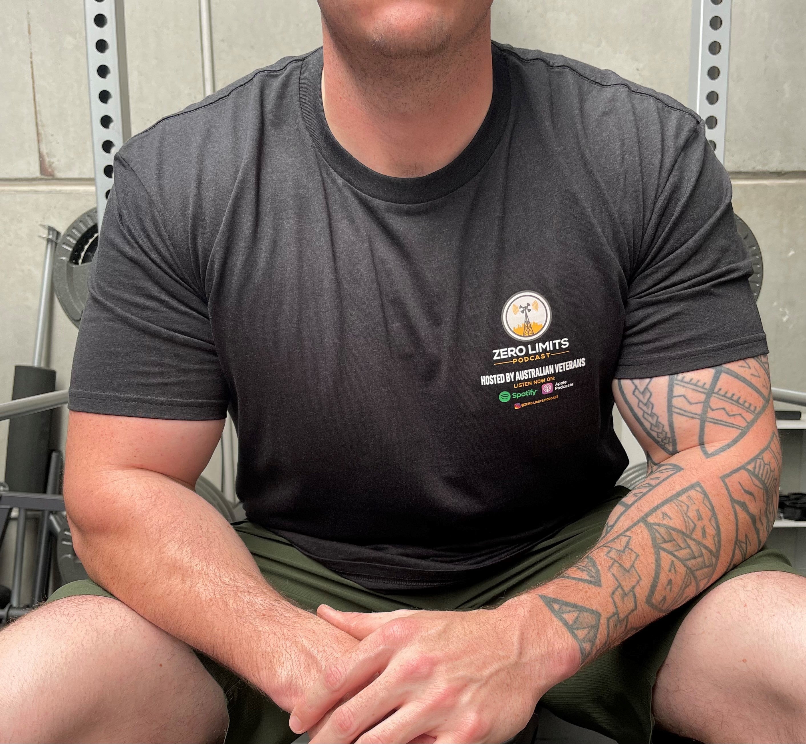 Zero Limits Podcast Supporters Tee - Black